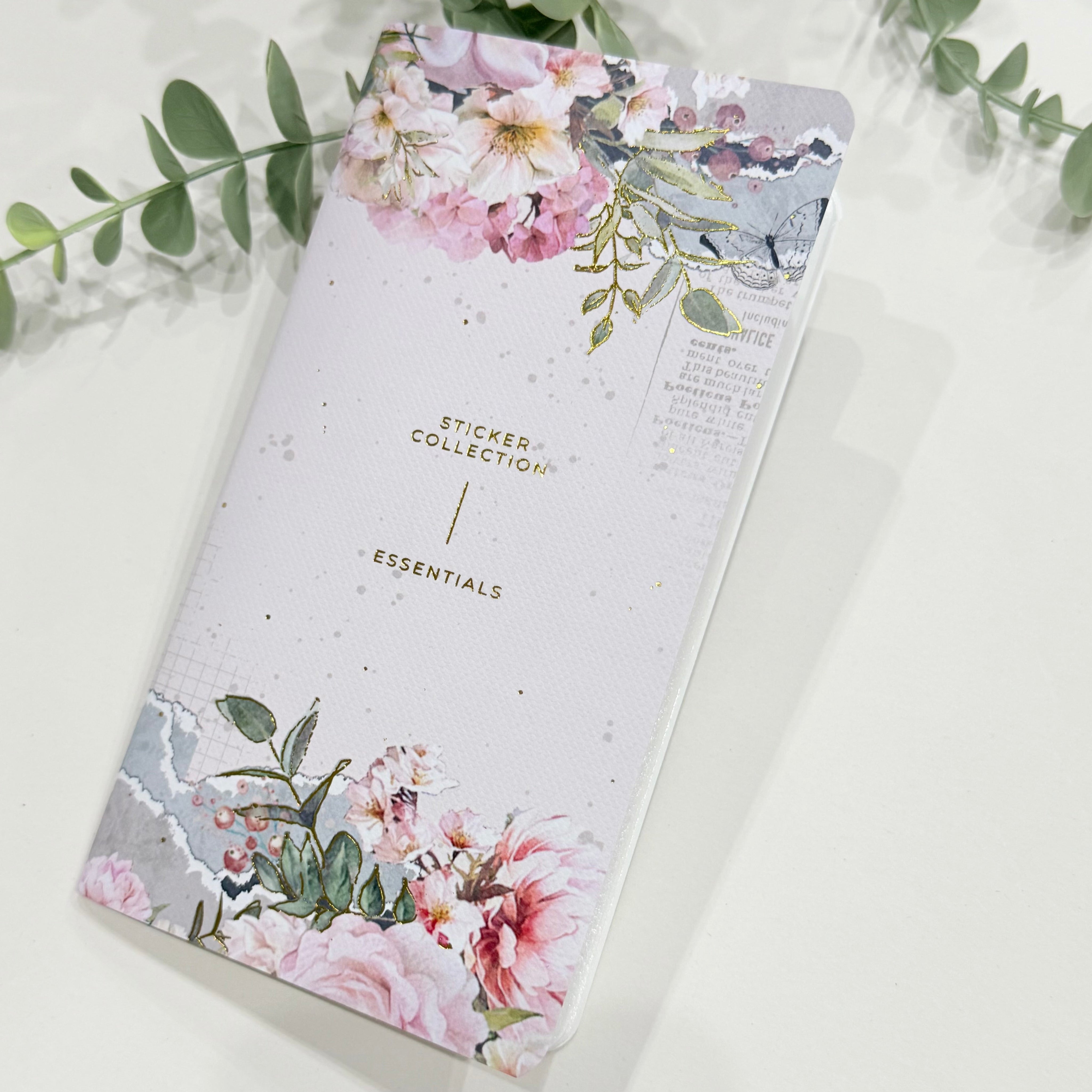 Reusable Sticker Book - Pink Florals