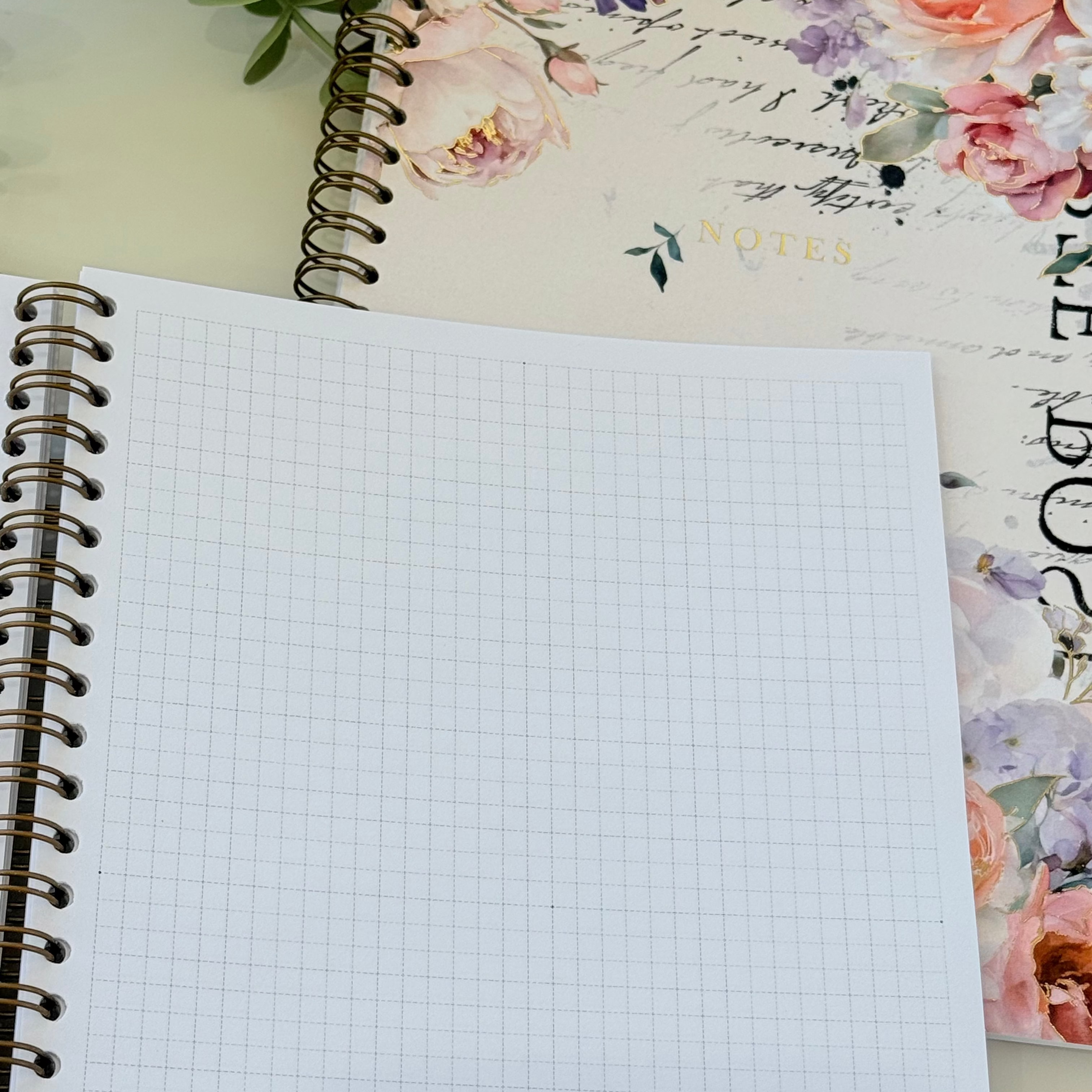 Spring Haze - Foiled Spiral Bound Notebook