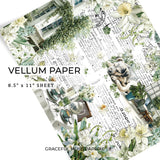 Lucky Blooms   - FOILED Double Sided Paper