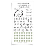 Date Dots - Lucky Blooms