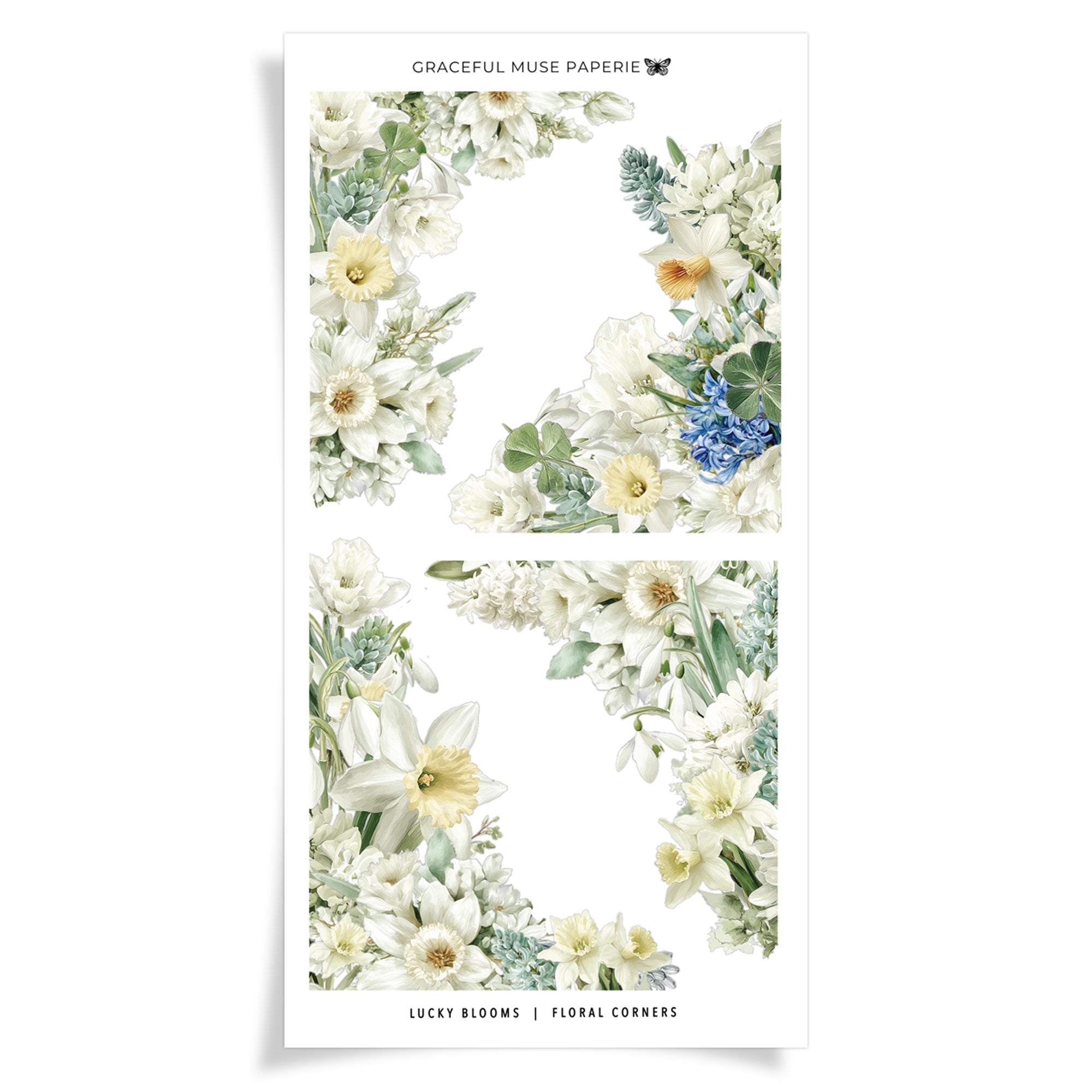 Floral Corners - Lucky Blooms