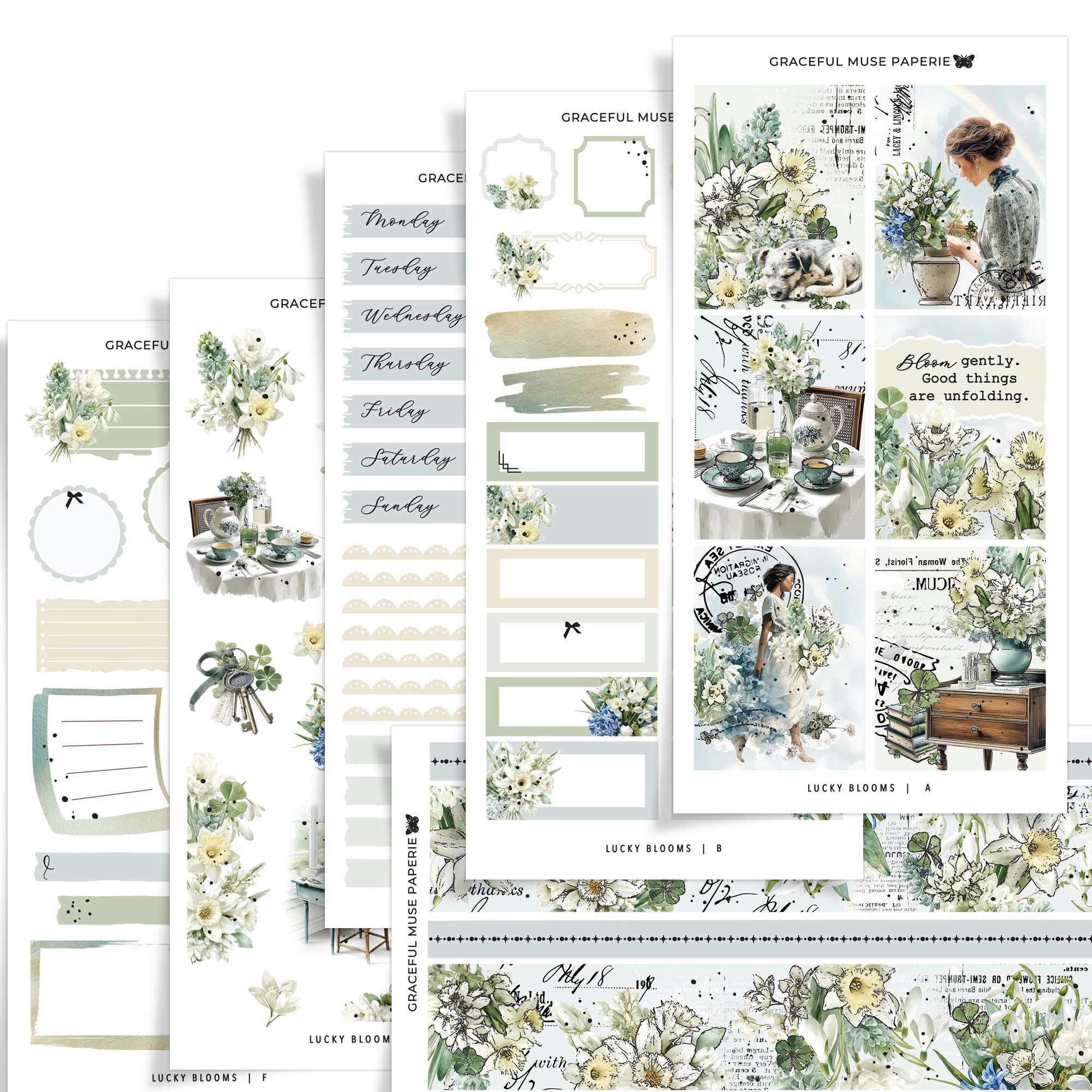 Lucky Blooms | Gold Foil | SV Kit