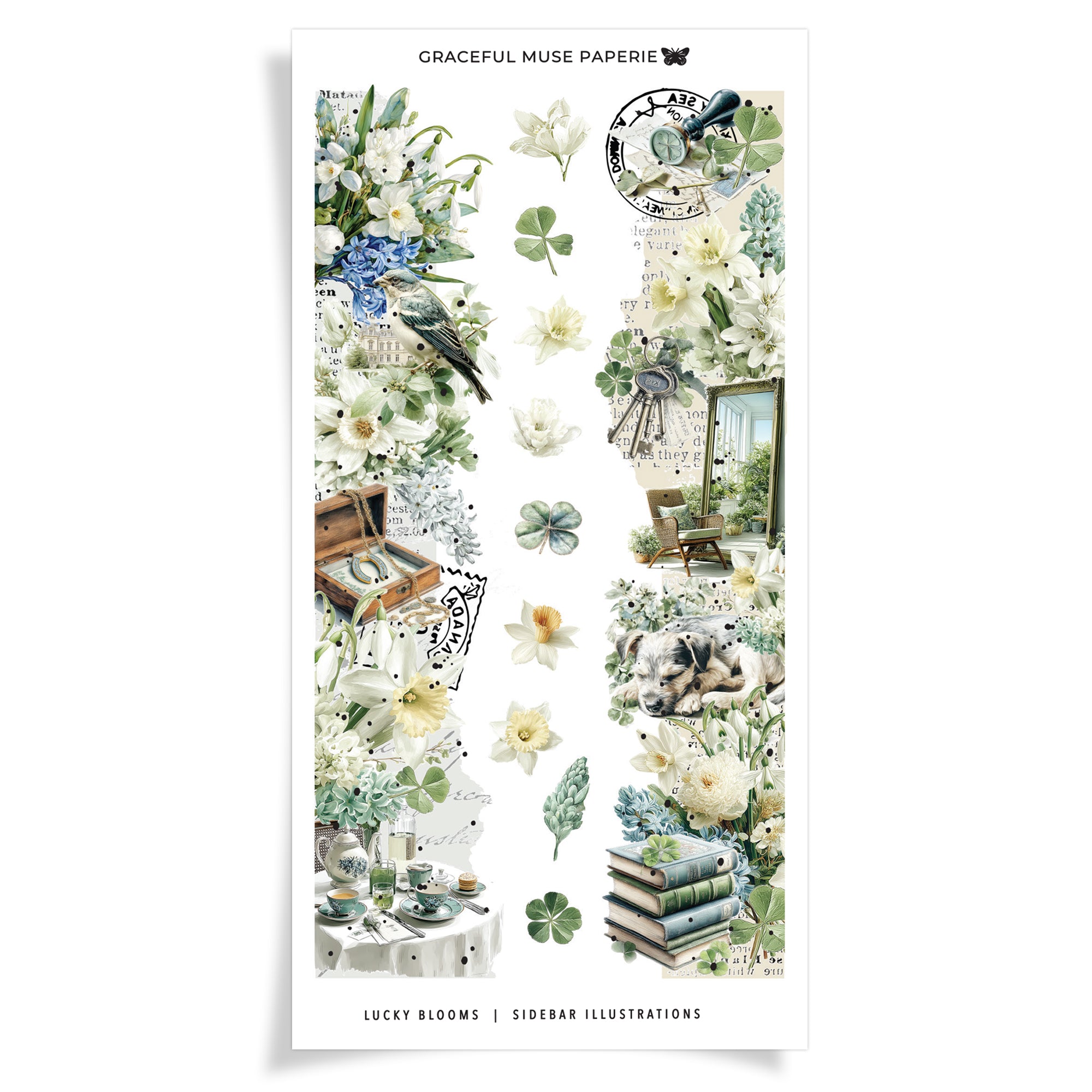 Sidebar Illustrations - Lucky Blooms