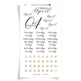 Date Dots - Spring Haze