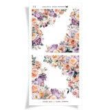 Floral Corners - Spring Haze