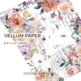 Spring Haze - Floral | Vellum