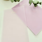 Santorini Sunset - Foiled Vellum Memopad