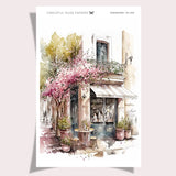 Navy Coffee Shop | Armaturenbrettaufkleber | 009