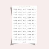 Work | Mini Scripts | MS001 | Classic