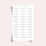 Laundry | Mini Scripts | MS008 | Classic