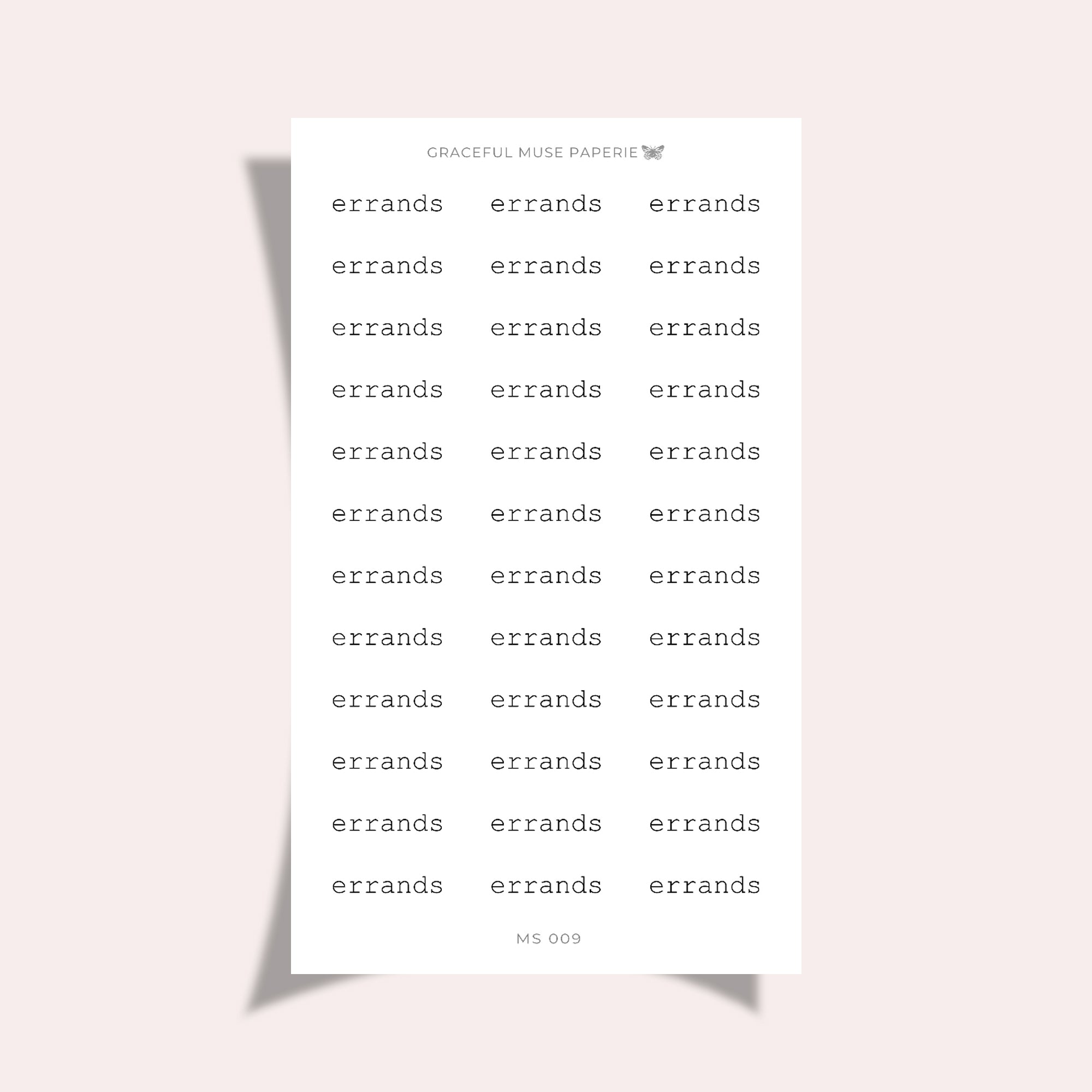 Tehtävät | Mini Scripts | MS009 | Klassinen