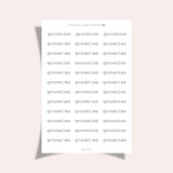 Päivittäistavarat | Mini Scripts | MS010 | Klassinen