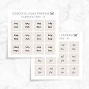 Hellbraun | Planer-Tabs