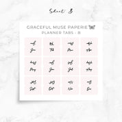 Blush | Planer-Tabs
