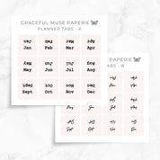 Blush | Planer-Tabs